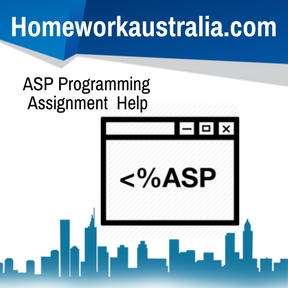 ASP Programming Assignment Help