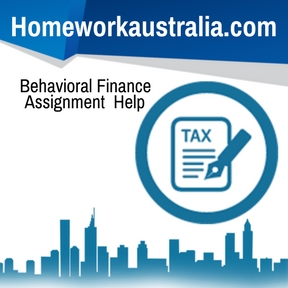 Finance homework help
