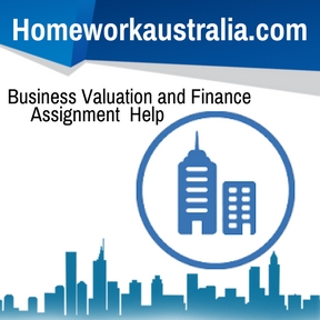 Business Valuation and Finance Assignment Help