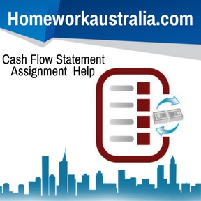 Cash Flow Statement Assignment Help
