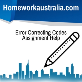 Error Correcting Codes Assignment Help