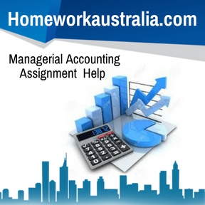 Help with managerial accounting homework