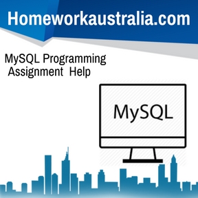 MySQL Programming Assignment Help