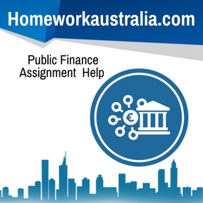 Public Finance Assignment Help