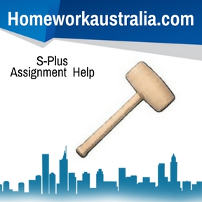 S-Plus Assignment Help
