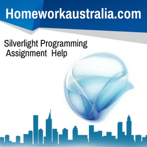 Silverlight Programming Assignment Help