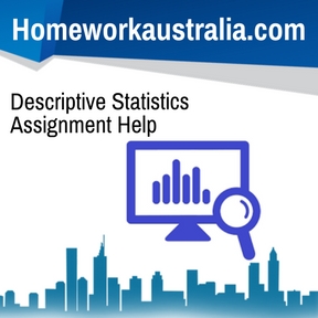 Descriptive Statistics Assignment Help